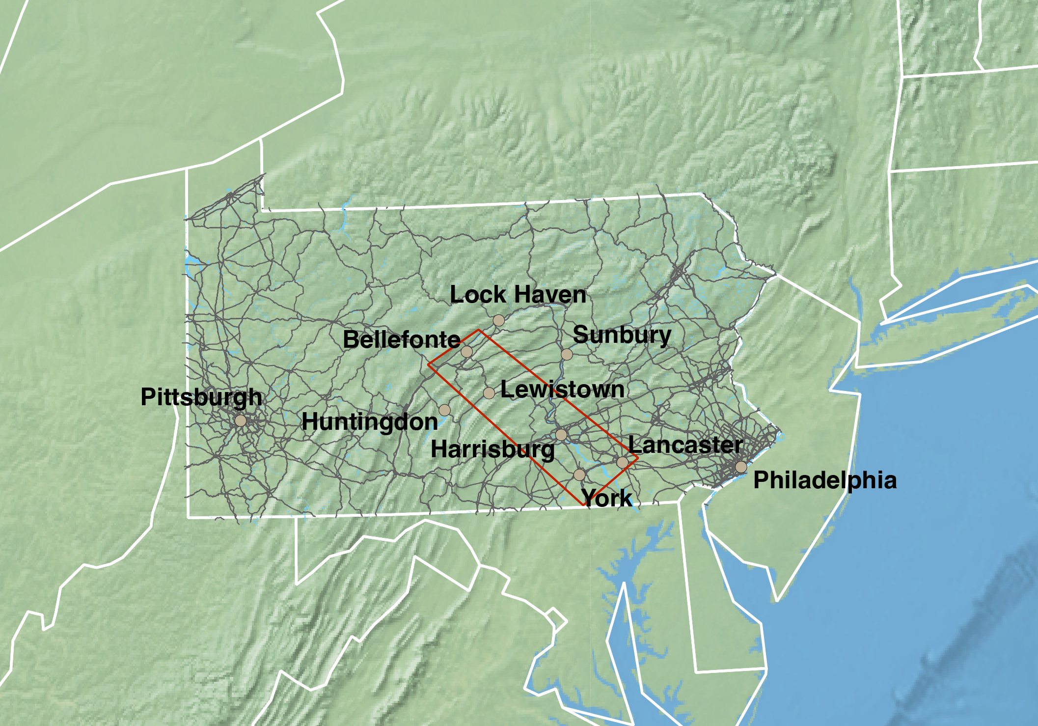 Map inset